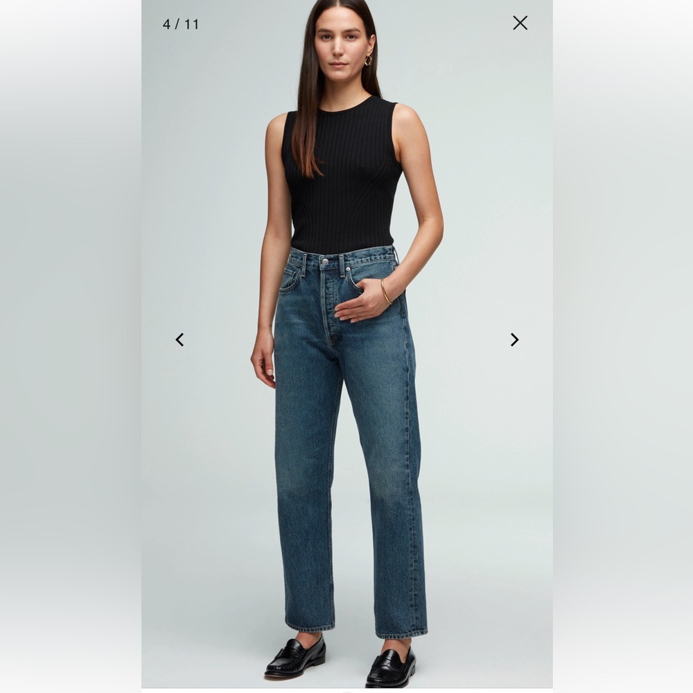 AGOLDE x Argent 90s Mid Rise Loose Fit Jeans
